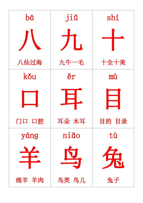 片字组词(会字组词)