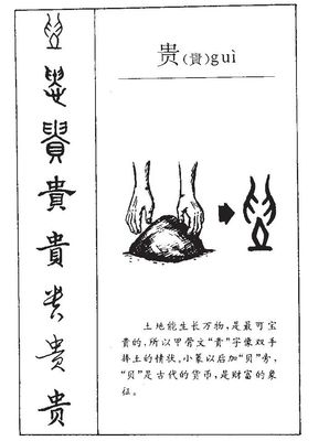 贵字怎么组词(贵字怎么组词语)