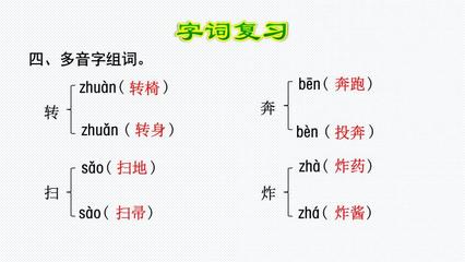 转的多音字组词(漂的多音字组词)
