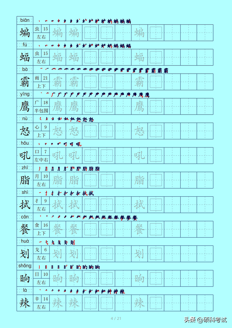 蝙组词部首(蝙的组词和读音是什么)