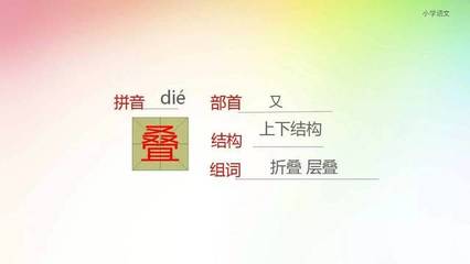 叠的组词和拼音(叠的组词和拼音和部首是什么)