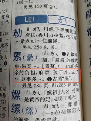 累lei组词(累累组词四个字)