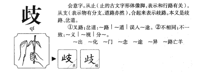 歧的组词(歧的组词和意思)