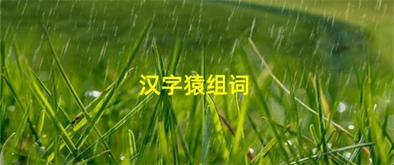 猿组词(獾组词)