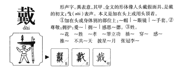 戴有什么组词(戴都有什么组词)